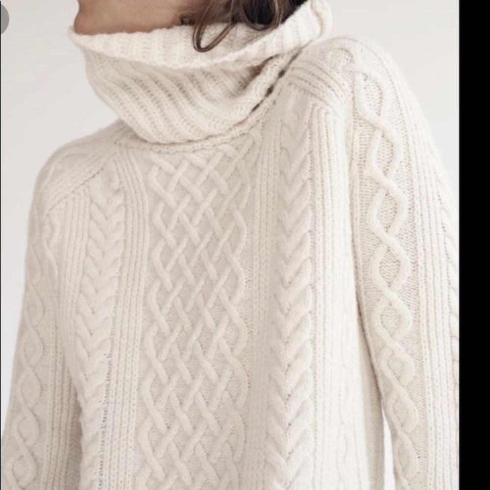 Madewell Chunky Knit Turtleneck